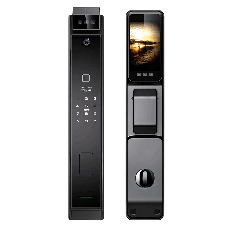 Face Recognition Smart Door Lock with Cat’s Eye View