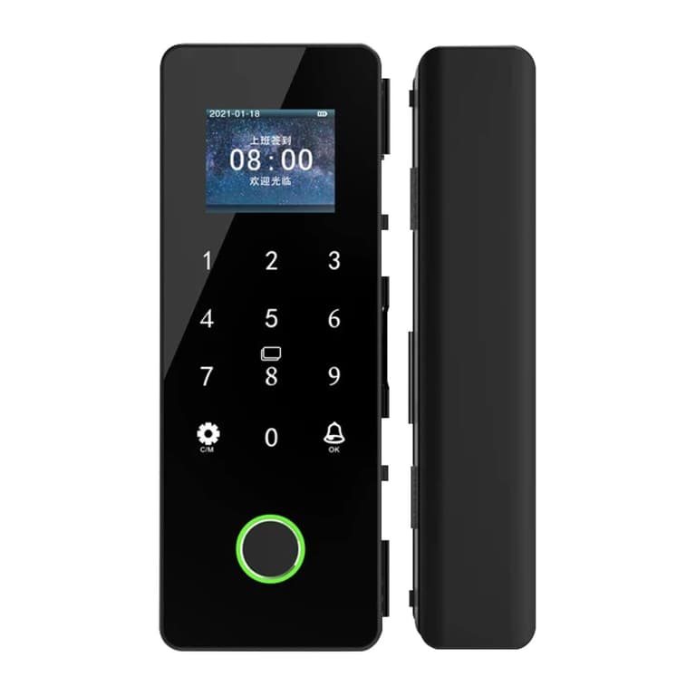 Bluetooth Smart Fingerprint Lock for Glass Doors