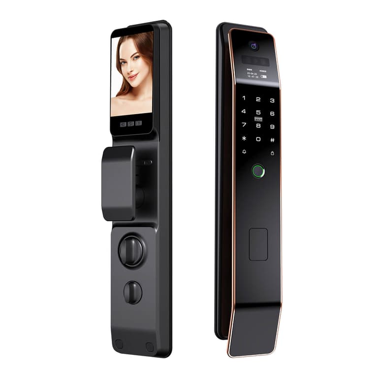 Zinc Alloy 3D Facial Recognition Smart Door Lock