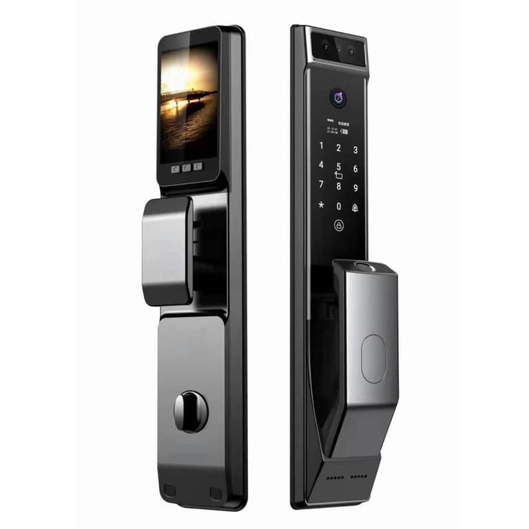Remote Video Intercom One-Touch Unlock Smart Door Lock